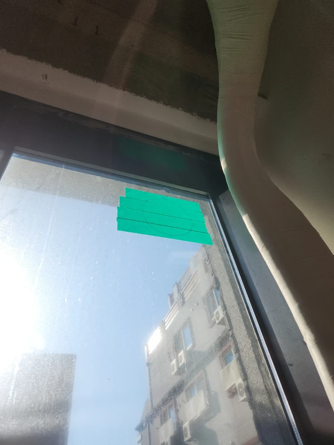 유리 타공 홀쏘 시공